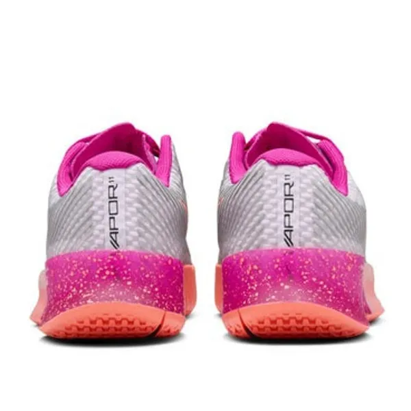 Giày Pickleball/Tennis Nike Court Air Zoom Vapor 11 Premium HC NYC Tournament Pack FQ7266-500 Màu Hồng Trắng Size 38.5