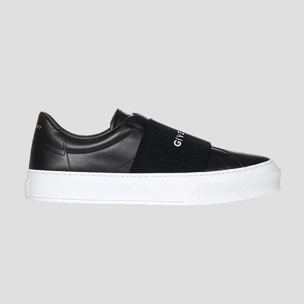 Giày Sneaker Nam Givenchy City Court Webbing Black BH005XH14X 001 Màu Đen Size 39.5