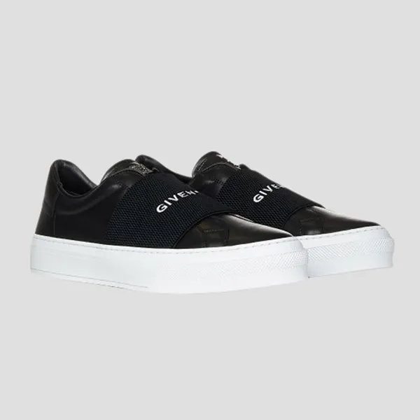 Giày Sneaker Nam Givenchy City Court Webbing Black BH005XH14X 001 Màu Đen Size 39.5