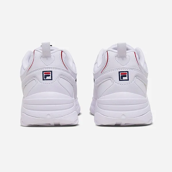 Giày Sneaker Unisex Fila Ray Wave White 1RM02726G-125 Màu Trắng Size 3 US