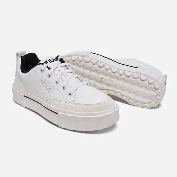 Giày Sneaker Unisex Fila Sand Blast Lite Syn Sneakers White 1XM02363G-978 Màu Trắng Size 4.5 US