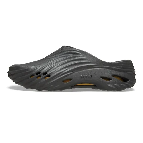 Giày Sục Crocs Echo Wave Clog - Black Màu Đen Size 41