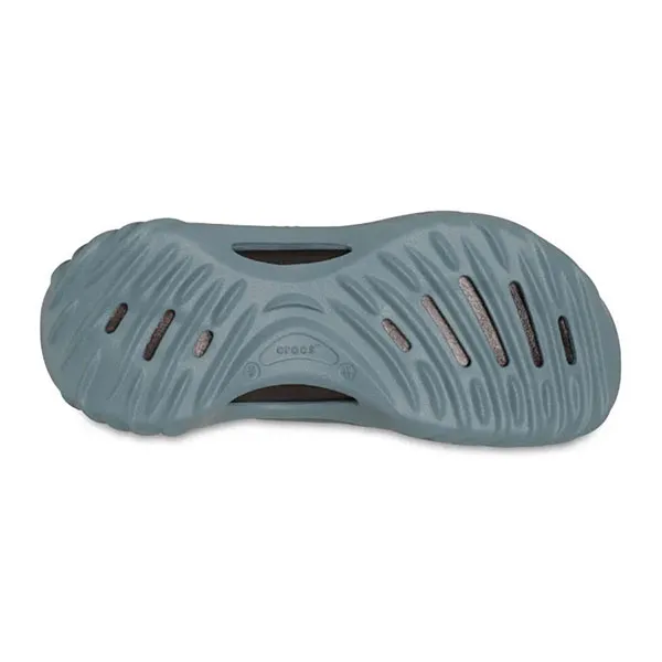 Giày Sục Nam Crocs Echo Wave Clog Màu Xanh Xám Size 41