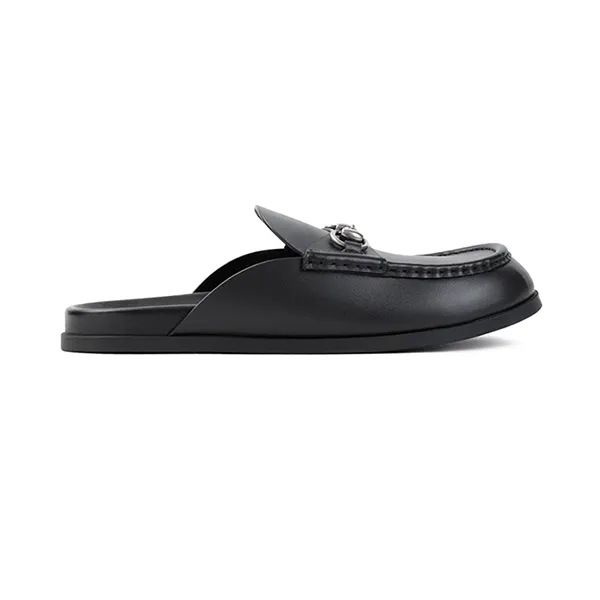 Giày Sục Nam Gucci Horsebit Mules Black 791589-AAAZG-1000 Màu Đen Size 39