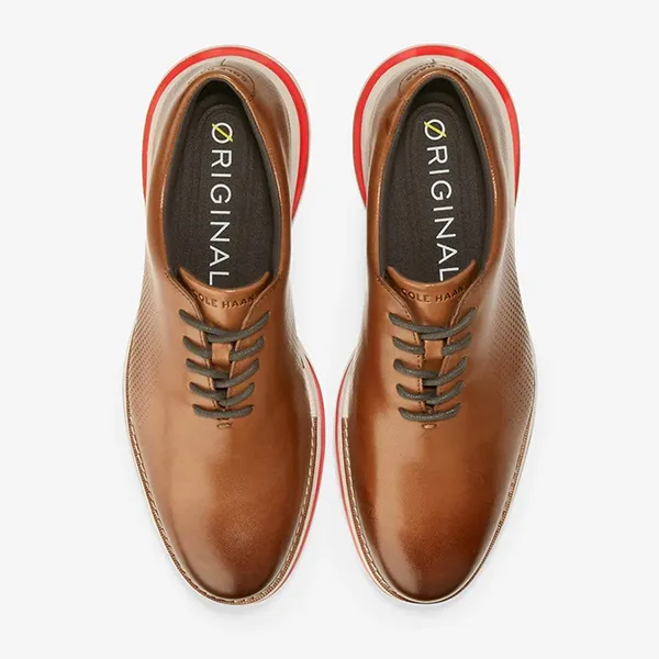 Giày Tây Nam Cole Haan Original Grand Energy Oxfords Màu Nâu Size 40
