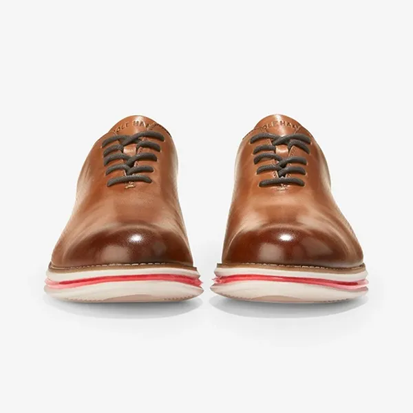 Giày Tây Nam Cole Haan Original Grand Energy Oxfords Màu Nâu Size 40