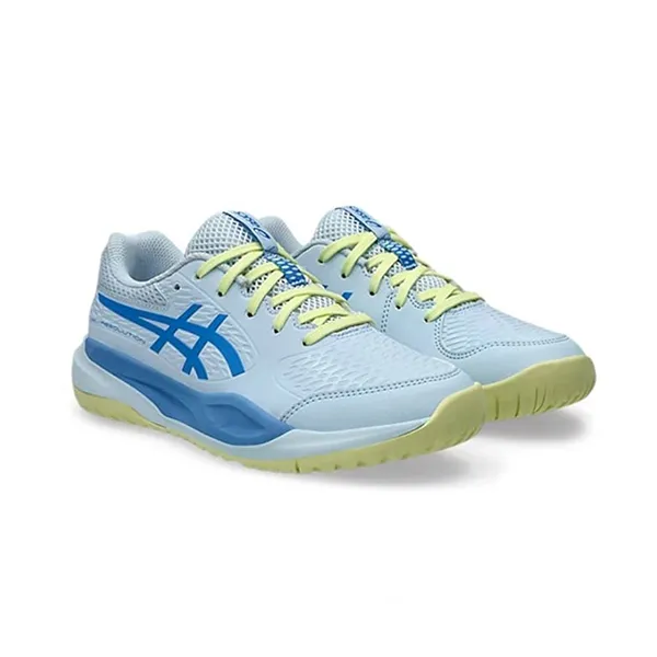 Giày Tennis/Pickleball Asics Gel Resution X GS 1044A081 - 401 Light Blue/Blue Coast Màu Xanh Nhạt Size 36