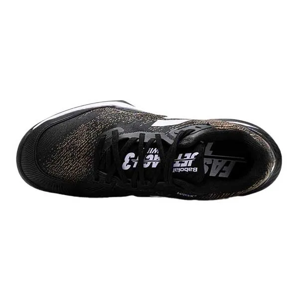 Giày Tennis/Pickleball/Golf Babolat Jet Mach 3 All Court Black Shoes 3A0S25B629-2001 Màu Đen Size 40.5