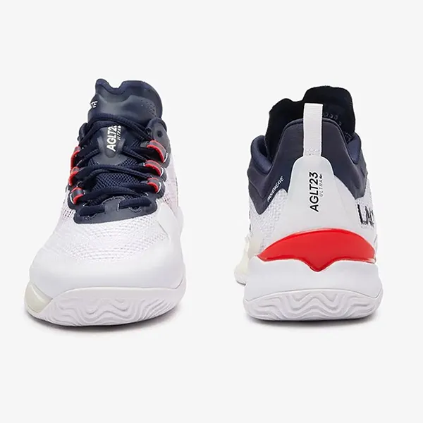 Giày Tennis/ Pickleball Nam Lacoste AG-LT23 Ultra Shoes Màu Xanh Trắng Size 41