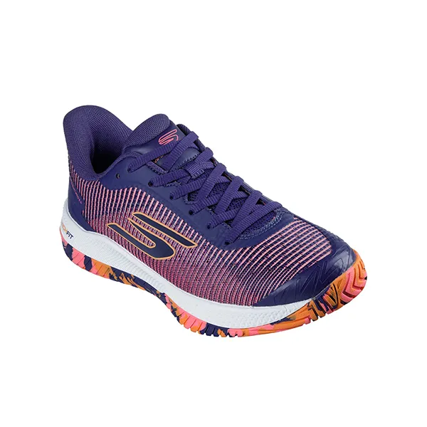 Giày Tennis/ Pickleball Nữ Skechers Women's Viper Court Pro 2.0 172109-PUR Màu Tím Hồng Size 35.5