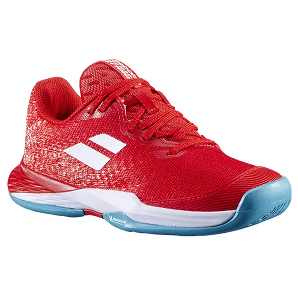 Giày Tennis/Pickleball Babolat Junior Jet Mach 3 All Court Tennis 25A883-5061 Màu Đỏ Size 36