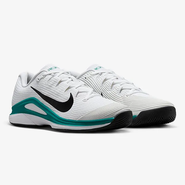 Giày Tennis/Pickleball Nike Vapor 12 HC FV5552-104 Màu Trắng Xanh Size 42