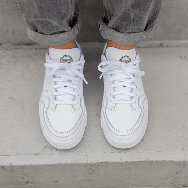 Giày Thể Thao Adidas Supercourt Shoes White FU9955 Màu Trắng Size 37