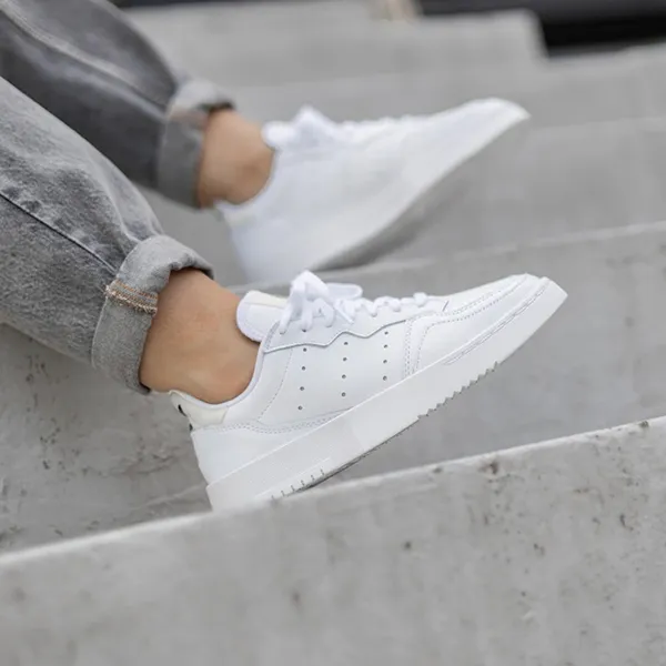 Giày Thể Thao Adidas Supercourt Shoes White FU9955 Màu Trắng Size 37