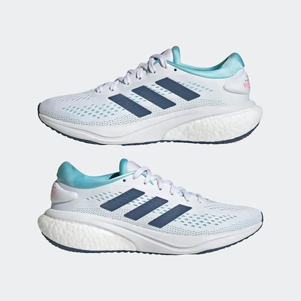 Giày Thể Thao Adidas Supernova 2 GW9100 Màu Trắng/Xanh Size 40.5