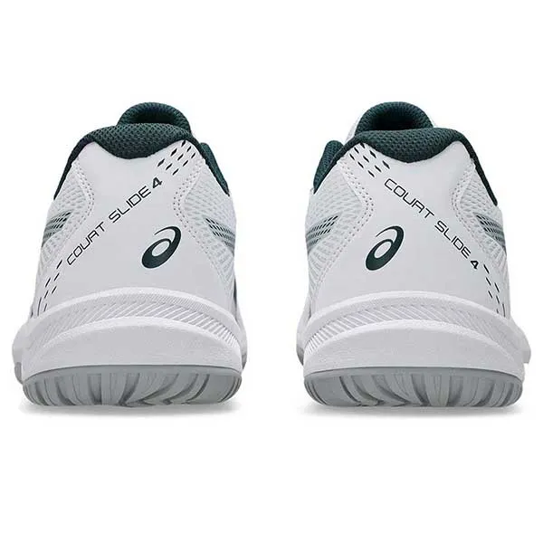 Giày Thể Thao Asics Court Slide 4 White Saxon Green 1041A483-100 Màu Trắng - Xanh Size 39