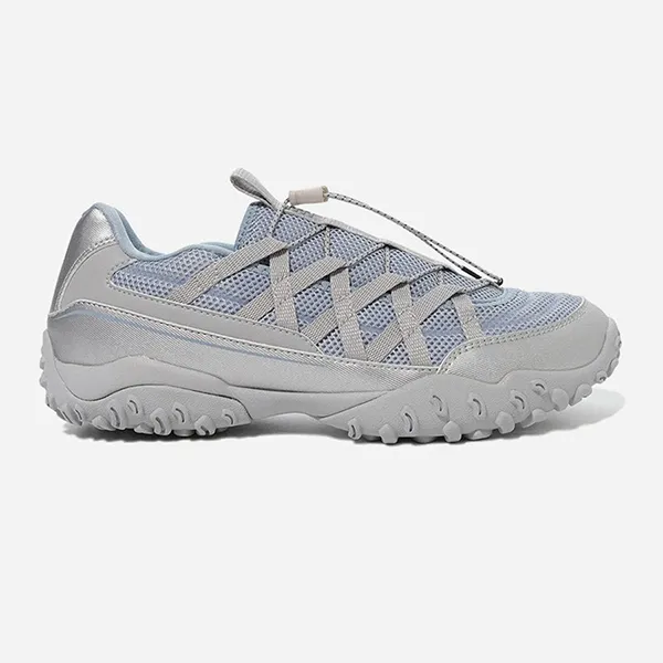 Giày Thể Thao Fila Echappe Lace 1XM02347G-256 Màu Xám Nhạt Size 8 US