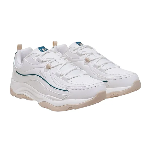 Giày Thể Thao Fila Ray Wave Sneakers White 1RM02726G 146 Màu Trắng Size 9 US
