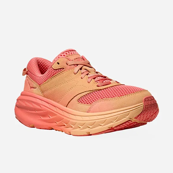 Giày Thể Thao Hoka Bondi L BP 2 Running Shoes 1165690-CPLC Màu Cam/Hồng Size 6 US