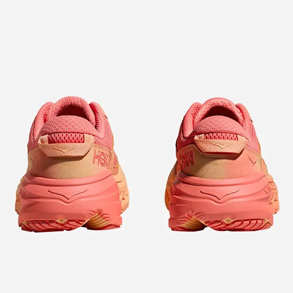 Giày Thể Thao Hoka Bondi L BP 2 Running Shoes 1165690-CPLC Màu Cam/Hồng Size 6 US