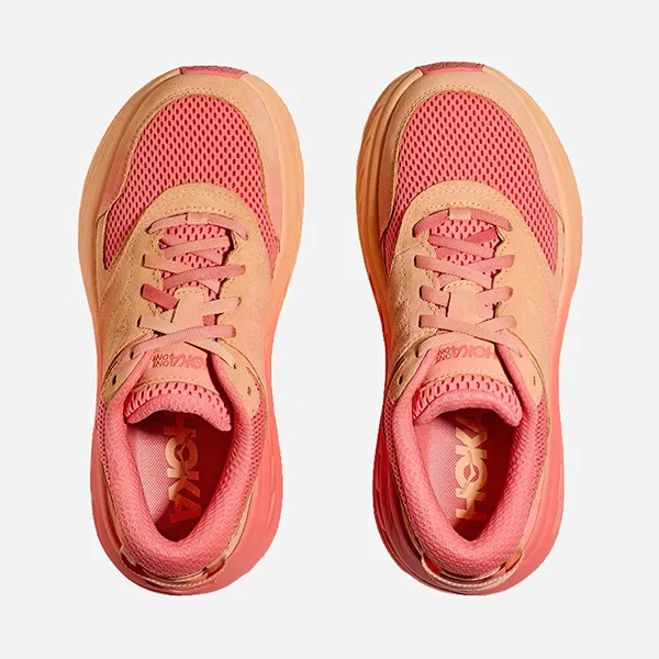 Giày Thể Thao Hoka Bondi L BP 2 Running Shoes 1165690-CPLC Màu Cam/Hồng Size 6 US
