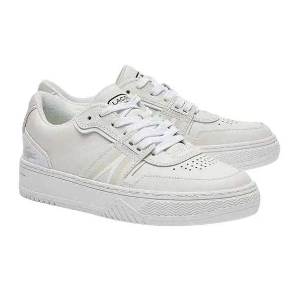Giày Thể Thao Lacoste Leather Sneakers 42SFA0076 Màu Trắng Size 40.5