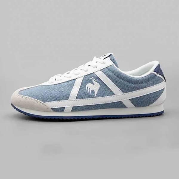 Giày Thể Thao Le Coq Sportit Low Top Shoes Màu Trắng - Xanh Nhạt Size 41