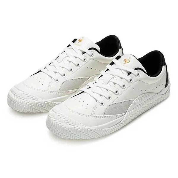 Giày Thể Thao Le Coq Sportit Low Top Skateboard Shoes Màu Trắng - Đen Size 39