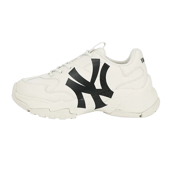 Giày Thể Thao MLB Big Ball Chunky A New York Yankees 32SHC1011-50B Màu Trắng Size 36.5