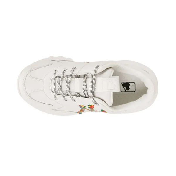 Giày Thể Thao MLB Big Ball Chunky Play NY Yankees 32SHCD111-50I Màu Trắng Size 36.5