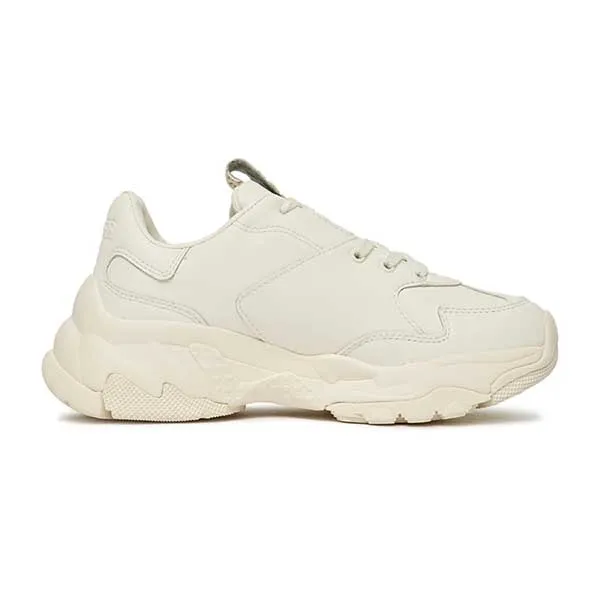 Giày Thể Thao MLB Bigball Chunky Monogram LT New York Yankees 3ASHCM01N-50IVS Màu Trắng Size 36.5