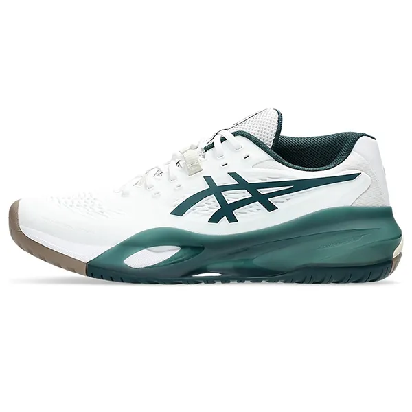 Giày Thể Thao Nam Asics Gel-Resolution X White Saxon Green 1041A481-111 Màu Trắng Size 43.5