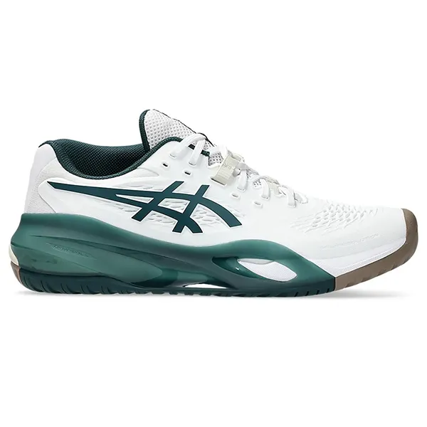 Giày Thể Thao Nam Asics Gel-Resolution X White Saxon Green 1041A481-111 Màu Trắng Size 43.5