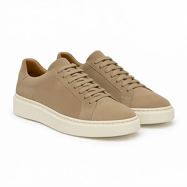 Giày Thể Thao Nam Duca Di Morrone FABRIZIO_CAM_TAUPE Màu Nâu Be Size 40