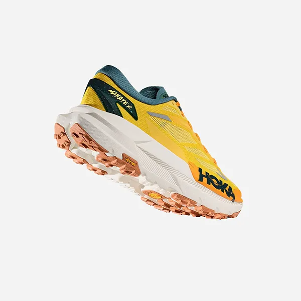 Giày Thể Thao Nam Hoka Mafate X Running Shoes Yellow Running 1161990-ZTM Màu Vàng Xanh Size 7.5 US