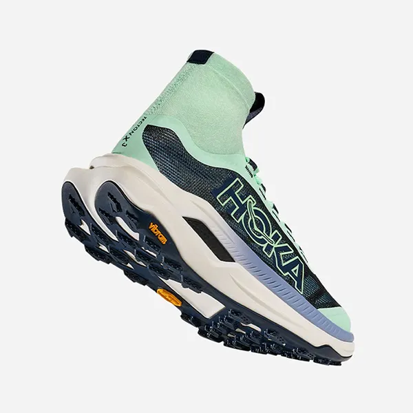 Giày Thể Thao Nam Hoka Tecton X 3 Running Shoes 1155114-MTV Màu Xanh Mint Size 6 US