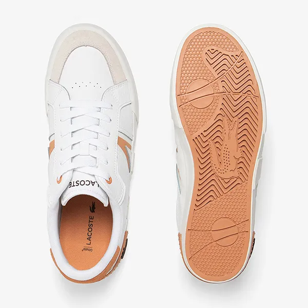 Giày Thể Thao Nam Lacoste Heritage Vulcanized RZ0003M54G Màu Trắng Size 39.5