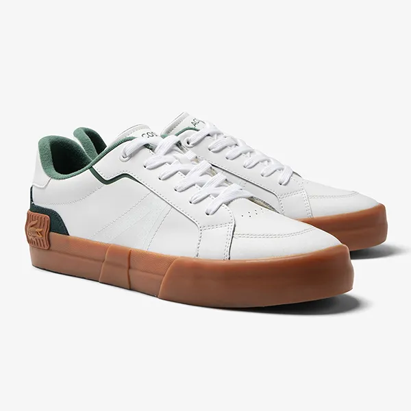 Giày Thể Thao Nam Lacoste L004 Men's White Sneakers Màu Trắng Size 41