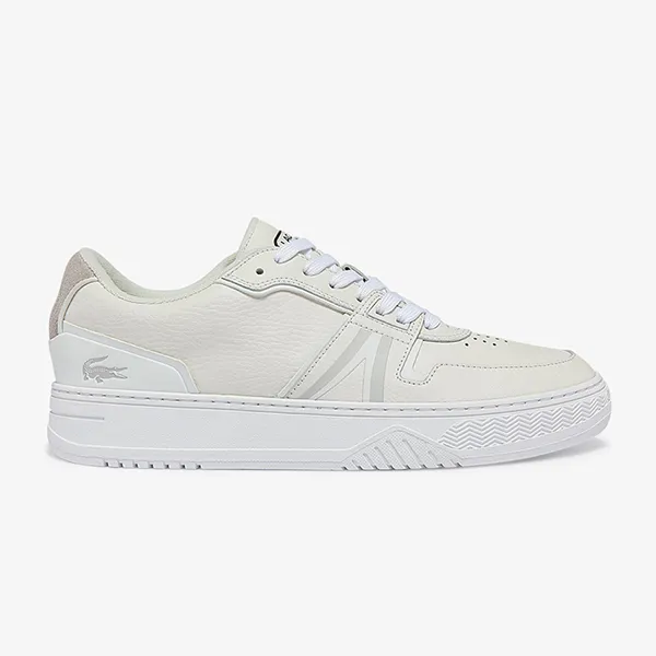 Giày Thể Thao Nam Lacoste Men's L001 Leather Sneakers 42SMA0092 65T Màu Trắng Size 5
