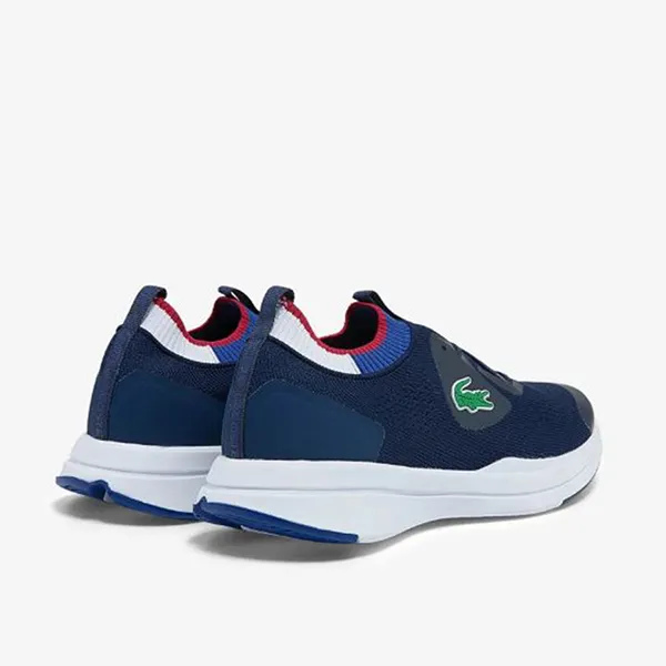 Giày Thể Thao Nam Lacoste Run Spin Knit Trainers 42SMA0075092 Màu Xanh Navy Size 39.5