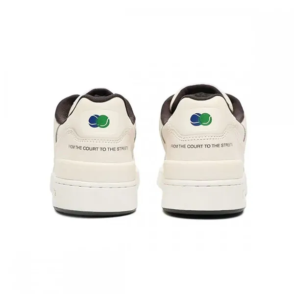 Giày Thể Thao Nam Lacoste T-Clip 2231 SMA 746SMA0067 2G9 Màu Trắng Kem Size 7