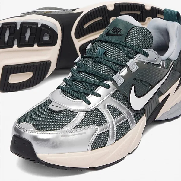 Giày Thể Thao Nam Nike V2K Run Vintage Green HJ4497 300 Màu Xanh Size 41