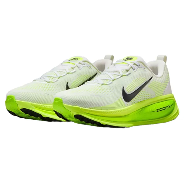Giày Thể Thao Nam Nike Vomero 18 White Electric Green HM6804-102 Màu Xanh Lá Size 40.5