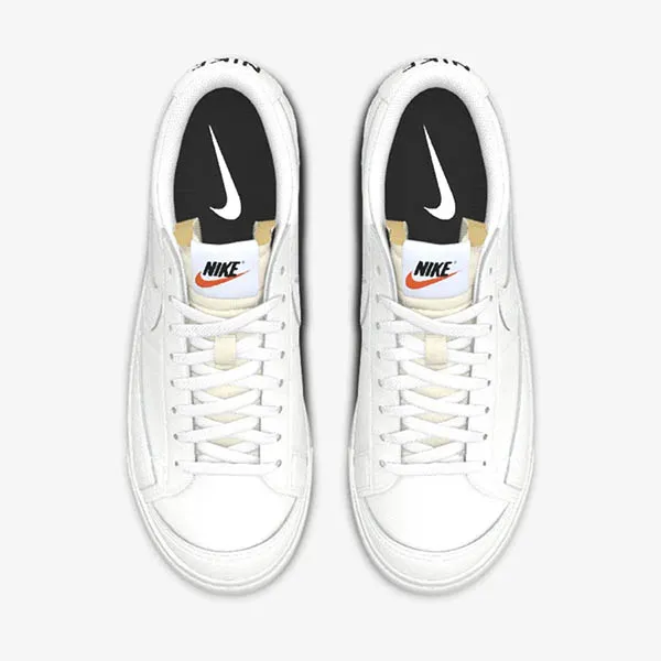 Giày Thể Thao Nike Blazer Low By You Custom IB1971-900 Màu Trắng Size 40