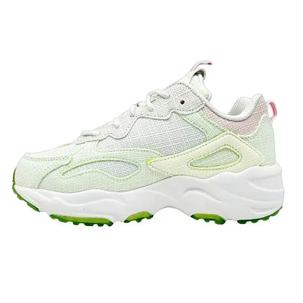Giày Thể Thao Nữ Fila Ray Tracer Linen 5RM01742D-458 Màu Xanh Nhạt Size 7 US