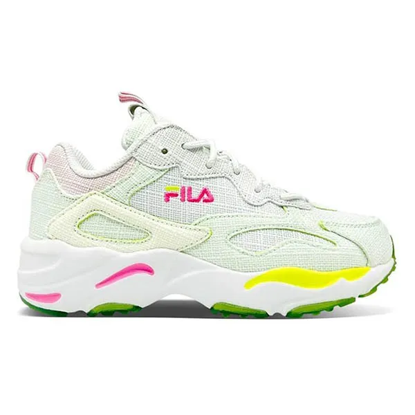 Giày Thể Thao Nữ Fila Ray Tracer Linen 5RM01742D-458 Màu Xanh Nhạt Size 7 US