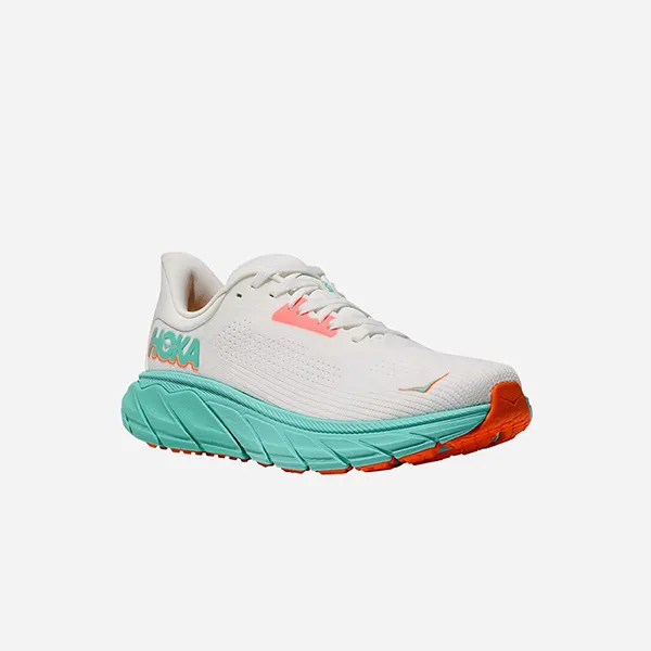 Giày Thể Thao Nữ Hoka Arahi 7 Running Shoes - White 1147851-FQG Màu Xanh Trắng Size 6 US