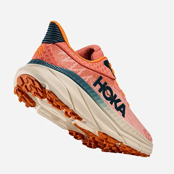 Giày Thể Thao Nữ Hoka Challenger Atr 7 Running Shoes Multicolor 1134498-FDSP Màu Cam San Hô Size 6 US