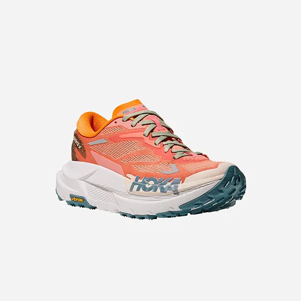 Giày Thể Thao Nữ Hoka Mafate X Running Shoes Orange Running SKU 1162010-FPR Màu Cam Size 7 US