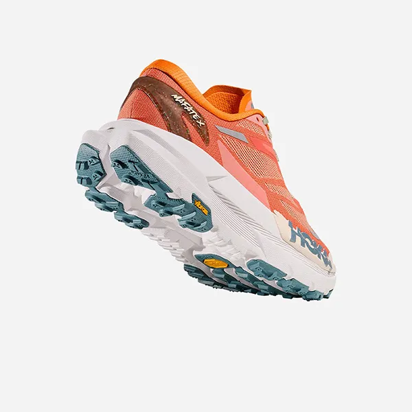 Giày Thể Thao Nữ Hoka Mafate X Running Shoes Orange Running SKU 1162010-FPR Màu Cam Size 6 US